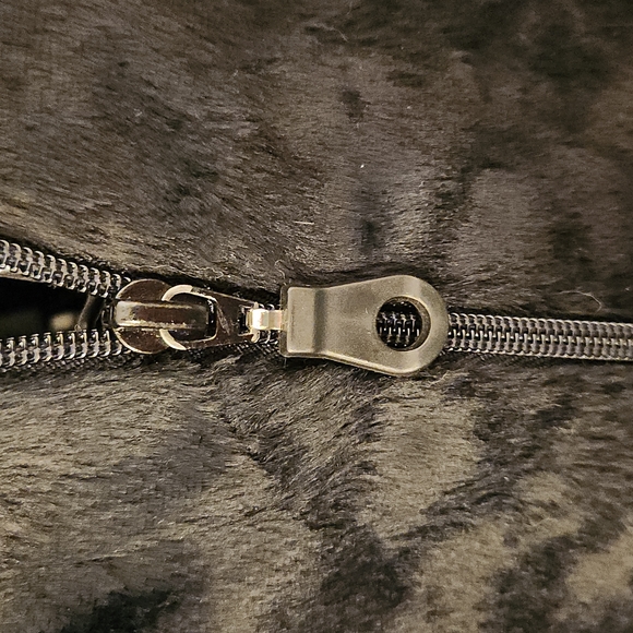 Vintage Faux Fur Cropped Jacket by Emil Rutenberg Size S - Picture 3 of 9